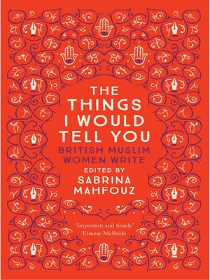 cover image of The Things I Would Tell You